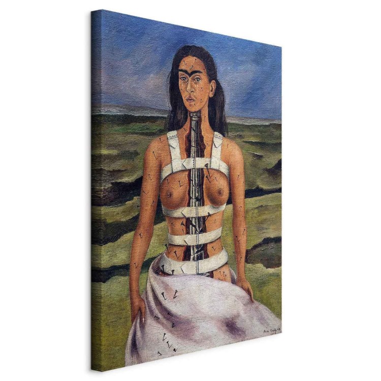 Obraz - Frida Kahlo – Strzaskana kolumna