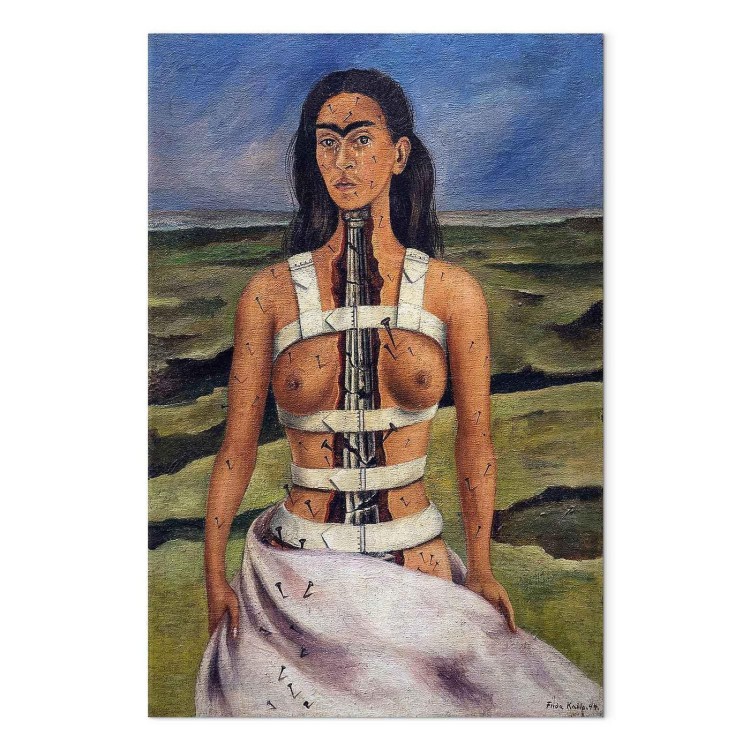 Obraz - Frida Kahlo – Strzaskana kolumna