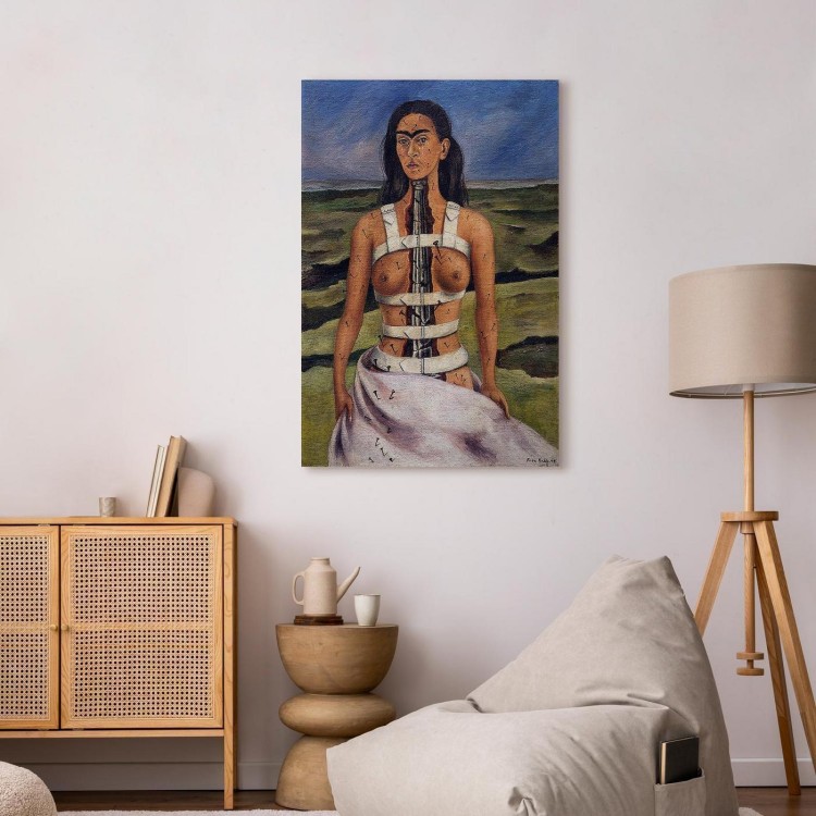 Obraz - Frida Kahlo – Strzaskana kolumna