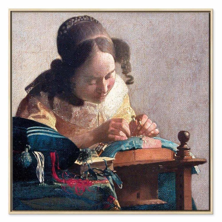 Obraz - Jan Vermeer – Koronczarka