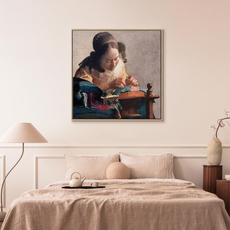 Obraz - Jan Vermeer – Koronczarka