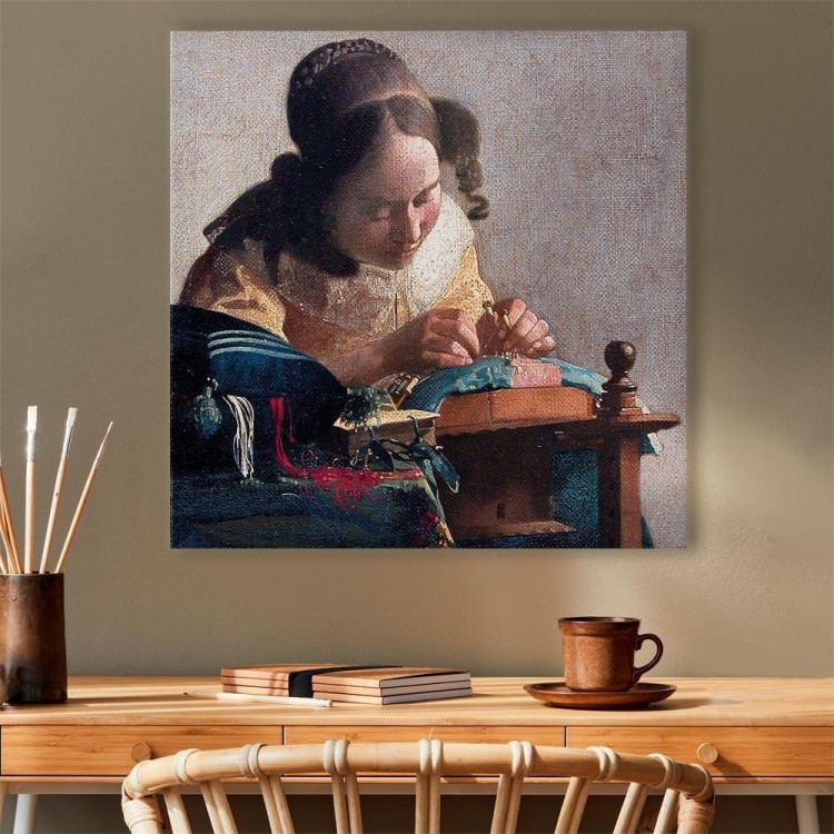 Obraz - Jan Vermeer – Koronczarka