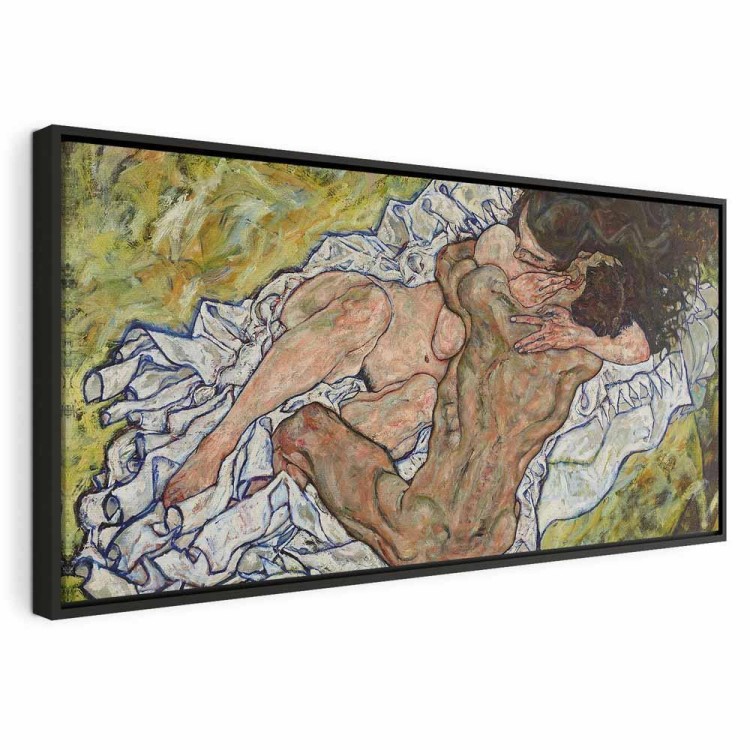 Obraz - Egon Schiele – Uścisk (Kochankowie II)