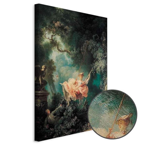 Obraz - Jean-Honoré Fragonard – Huśtawka