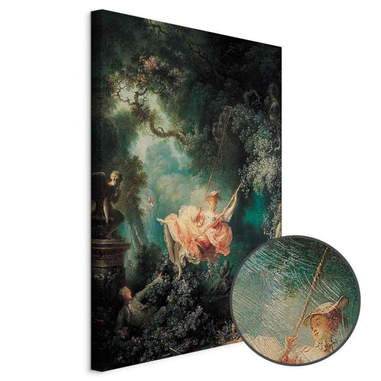 Obraz - Jean-Honoré Fragonard – Huśtawka