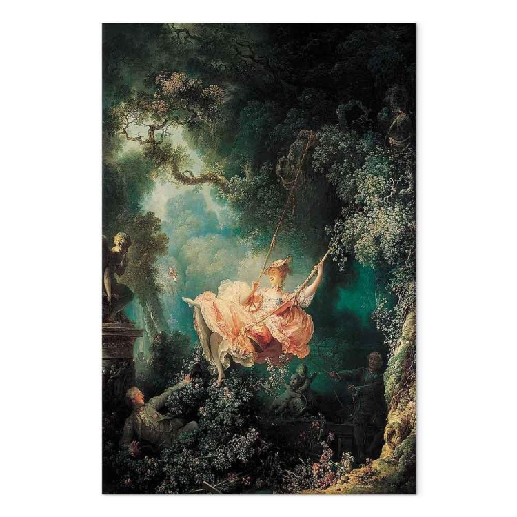 Obraz - Jean-Honoré Fragonard – Huśtawka