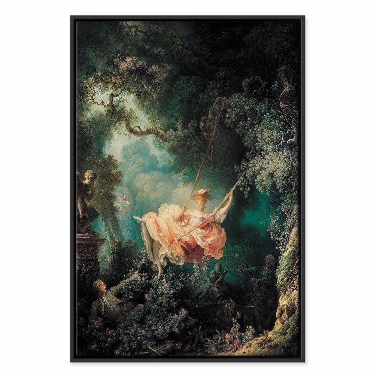 Obraz - Jean-Honoré Fragonard – Huśtawka