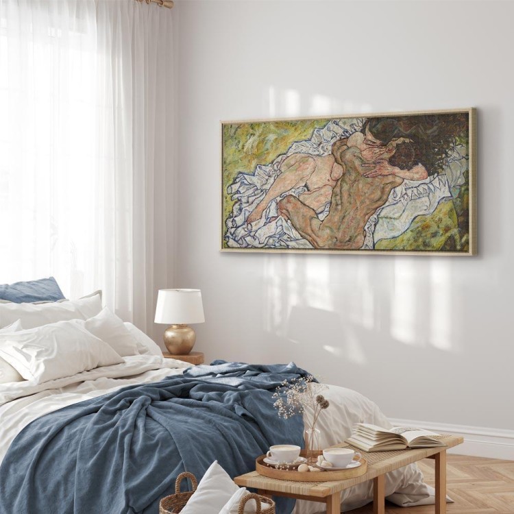 Obraz - Egon Schiele – Uścisk (Kochankowie II)