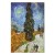 Obraz - Vincent van Gogh – Droga z cyprysem i gwiazdą