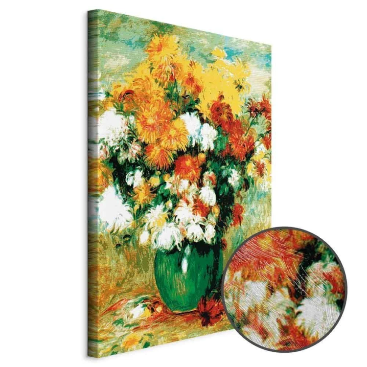Obraz - Pierre-Auguste Renoir – Bukiet chryzantem