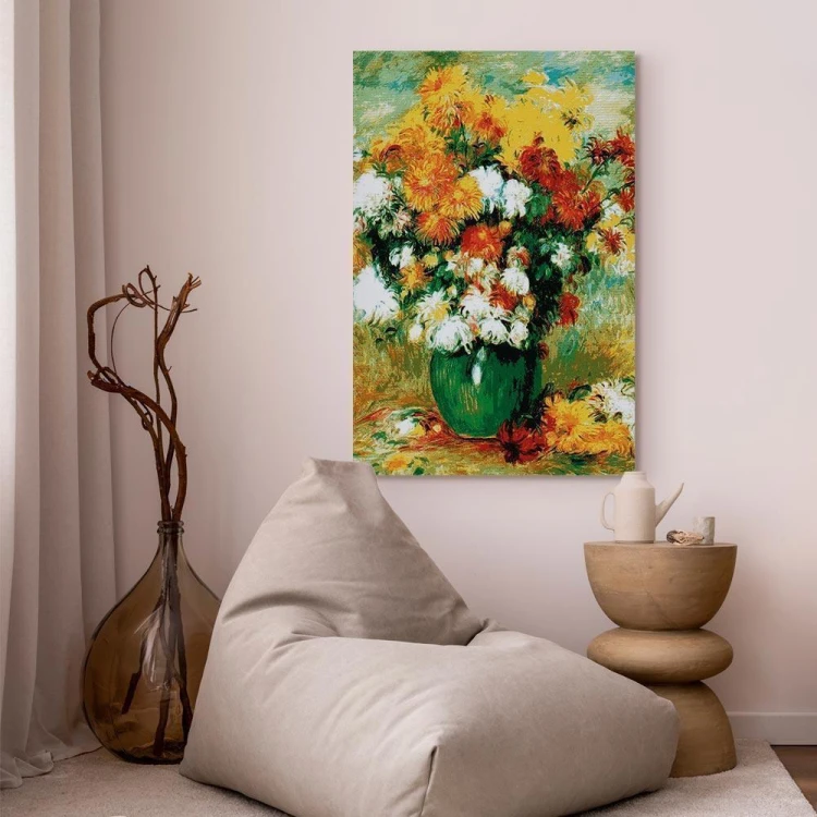 Obraz - Pierre-Auguste Renoir – Bukiet chryzantem