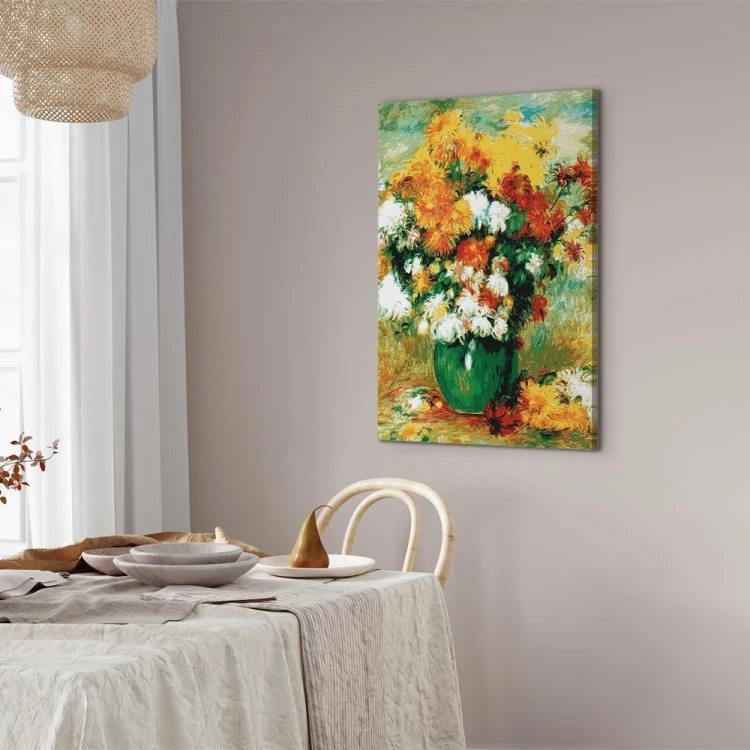 Obraz - Pierre-Auguste Renoir – Bukiet chryzantem