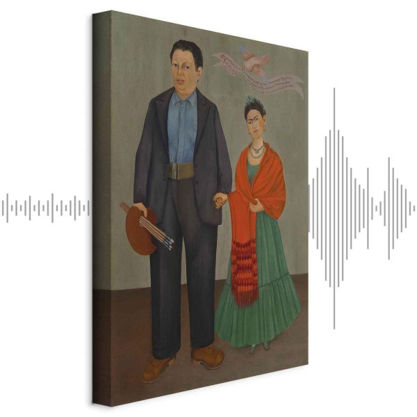 Obraz - Frida Kahlo – Frida i Diego Rivera