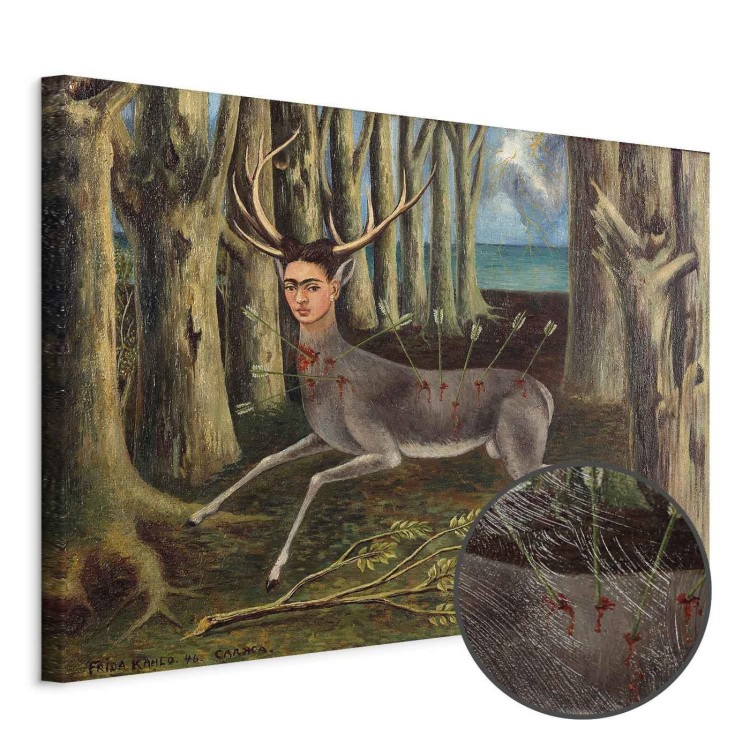 Obraz - Frida Kahlo – Ranny jeleń
