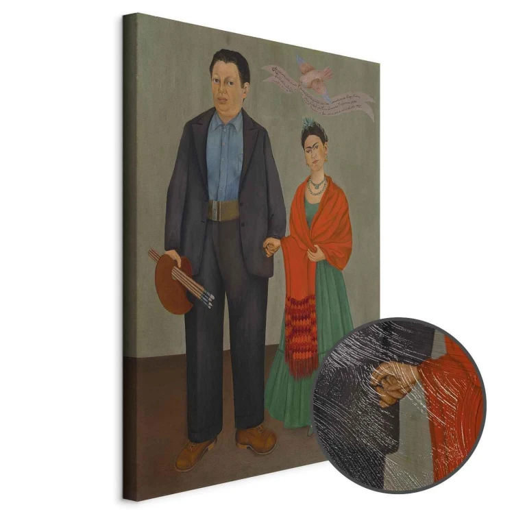 Obraz - Frida Kahlo – Frida i Diego Rivera