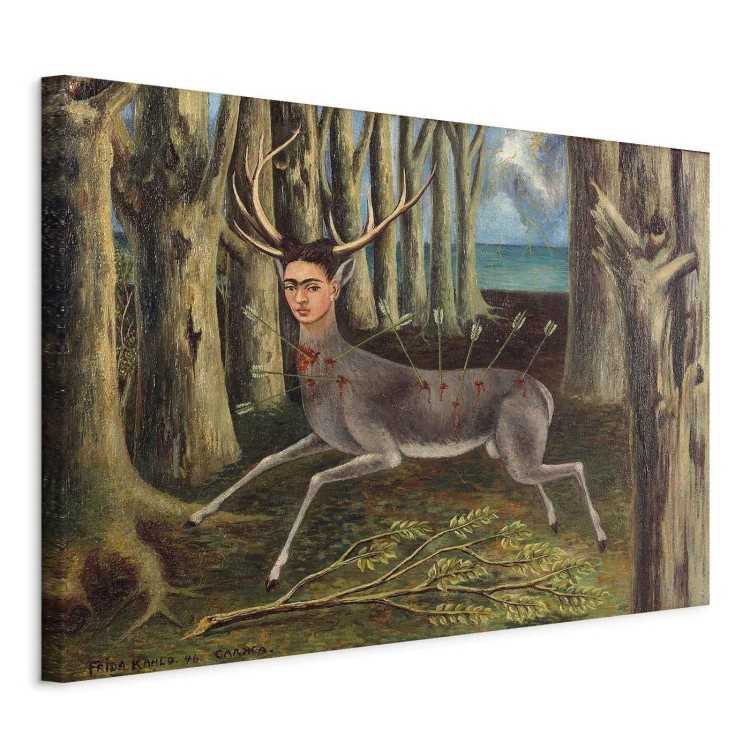 Obraz - Frida Kahlo – Ranny jeleń
