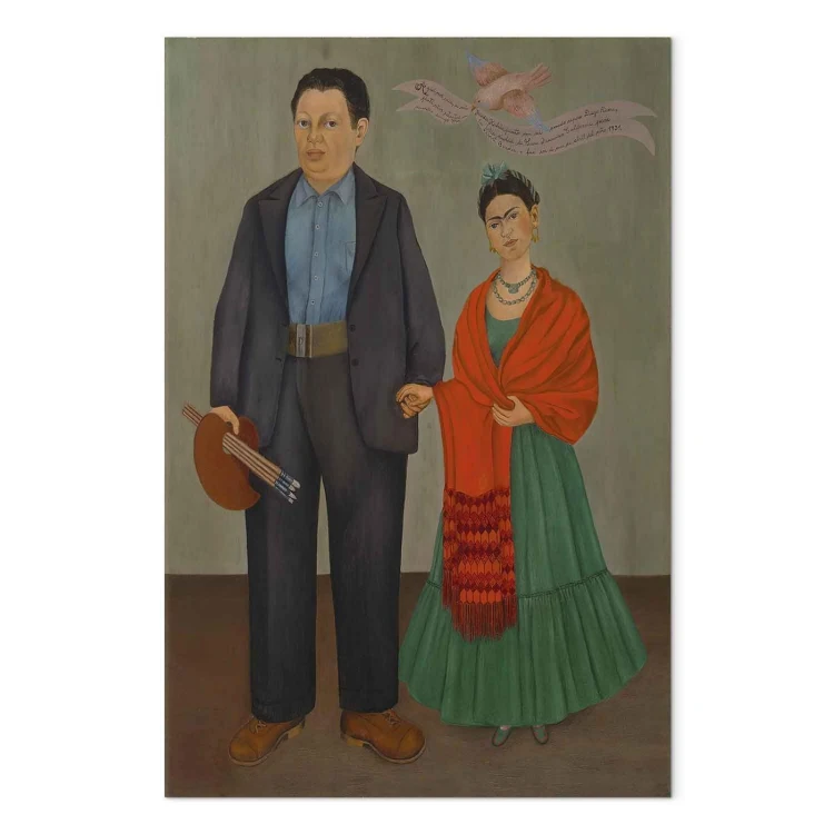 Obraz - Frida Kahlo – Frida i Diego Rivera