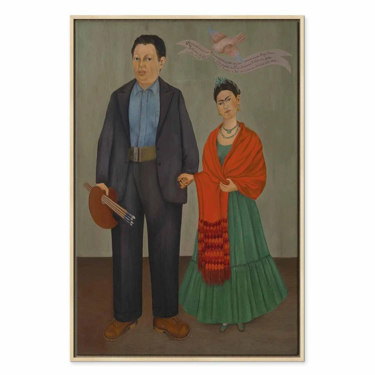 Obraz - Frida Kahlo – Frida i Diego Rivera