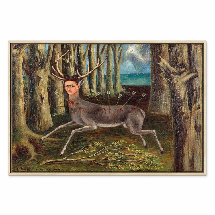 Obraz - Frida Kahlo – Ranny jeleń