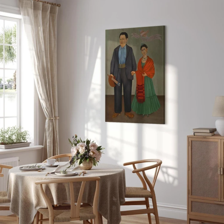 Obraz - Frida Kahlo – Frida i Diego Rivera