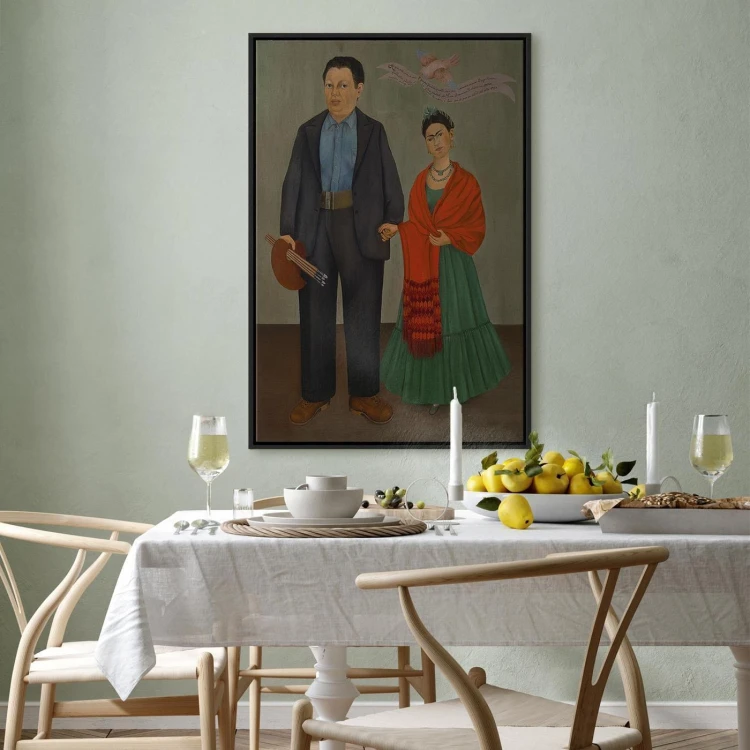 Obraz - Frida Kahlo – Frida i Diego Rivera