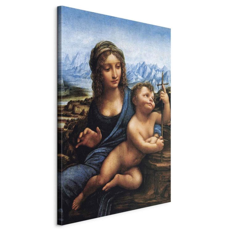 Obraz XXL - Leonardo da Vinci – Madonna z kądzielą
