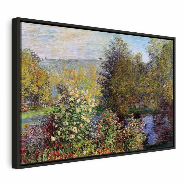 Obraz - Claude Monet – Fragment ogrodu w Montgeron