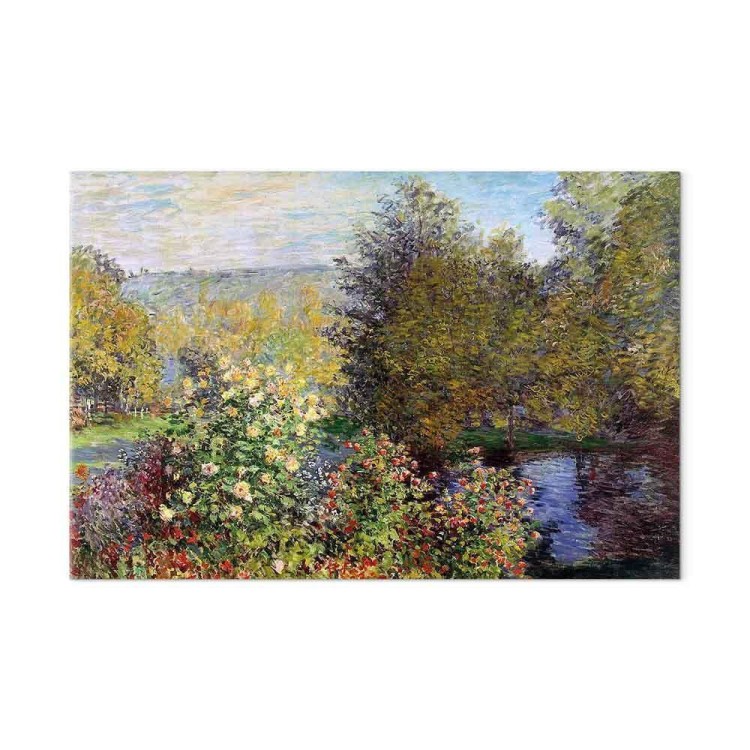 Obraz - Claude Monet – Fragment ogrodu w Montgeron