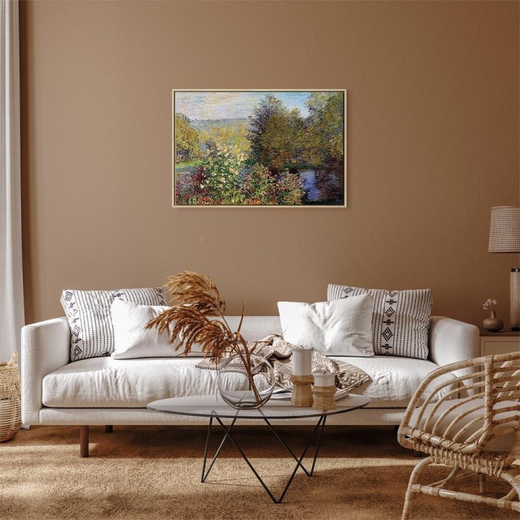 Obraz - Claude Monet – Fragment ogrodu w Montgeron