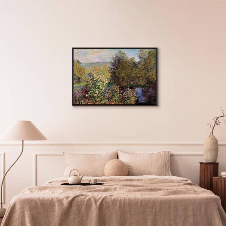 Obraz - Claude Monet – Fragment ogrodu w Montgeron