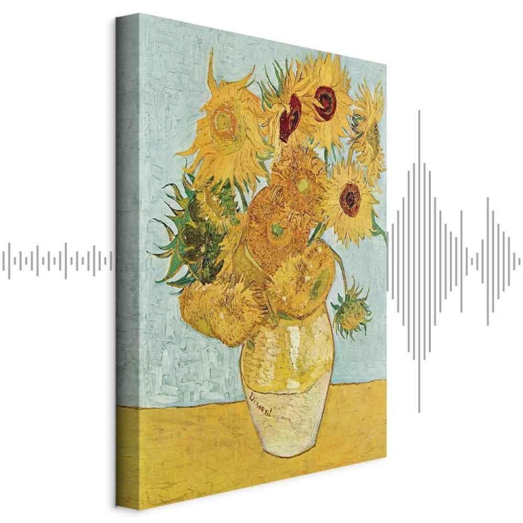 Obraz - Vincent van Gogh – Martwa natura: wazon z dwunastoma słonecznikami