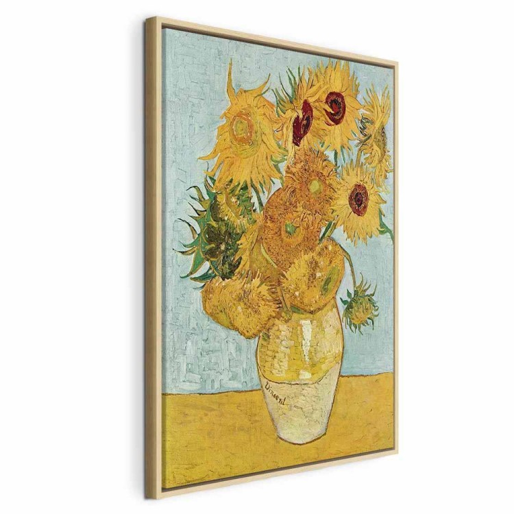 Obraz - Vincent van Gogh – Martwa natura: wazon z dwunastoma słonecznikami