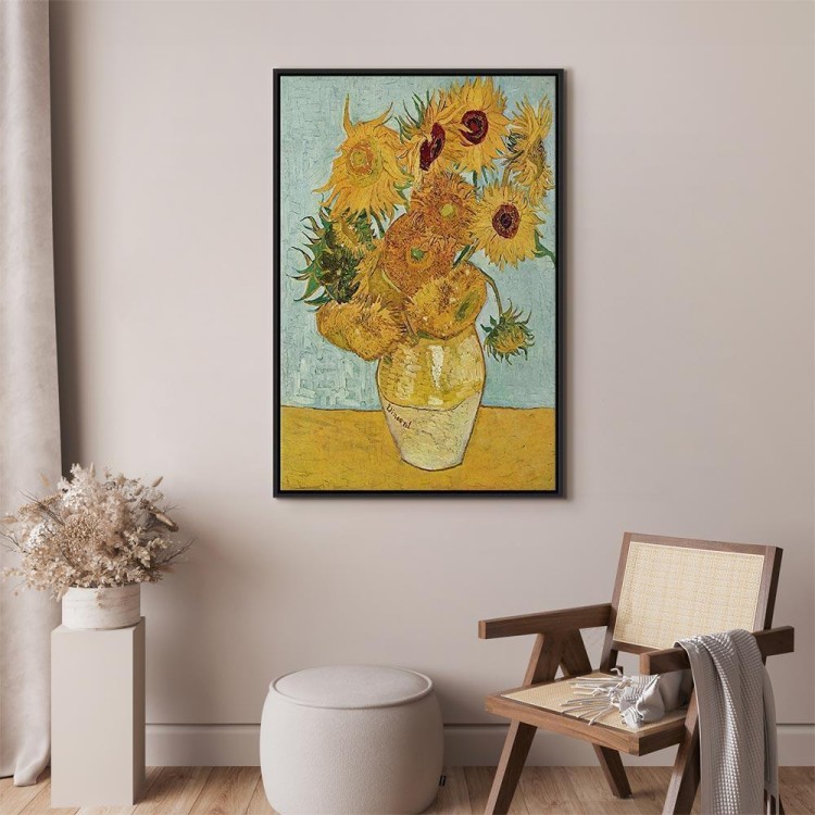 Obraz - Vincent van Gogh – Martwa natura: wazon z dwunastoma słonecznikami
