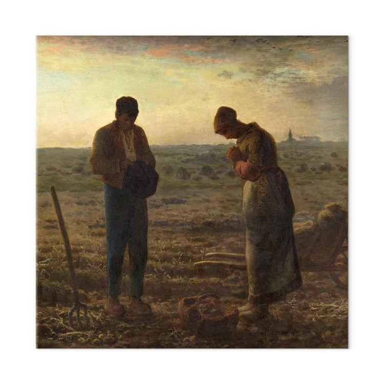 Obraz - Jean-François Millet – Anioł Pański