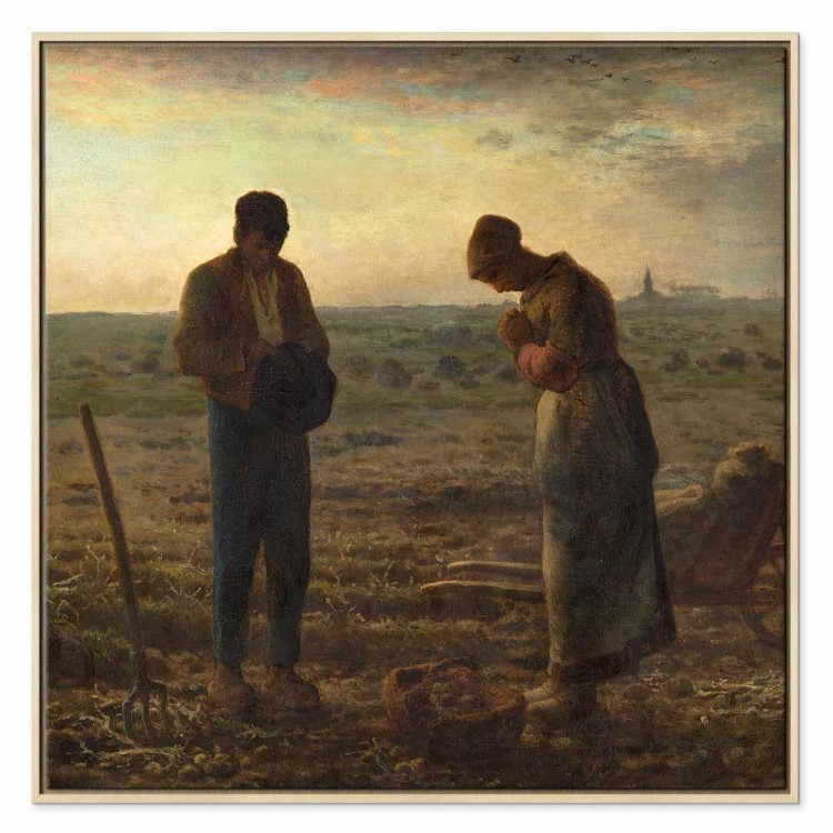 Obraz - Jean-François Millet – Anioł Pański