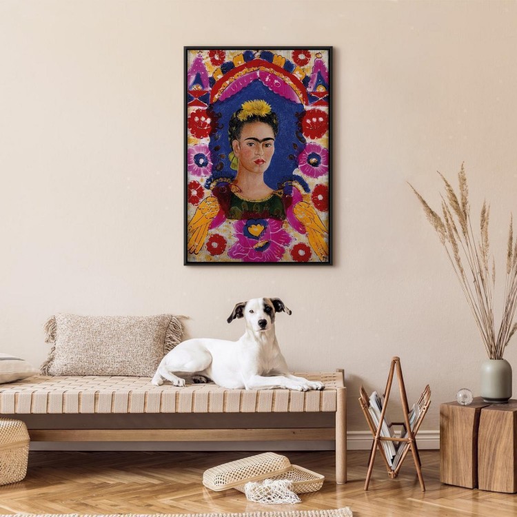 Obraz - Frida Kahlo – Rama (Autoportret)