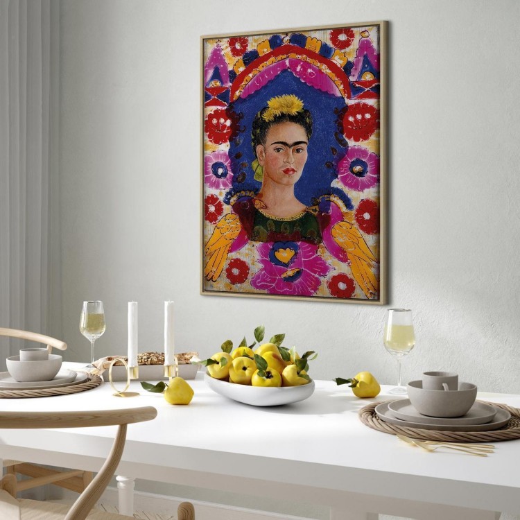 Obraz - Frida Kahlo – Rama (Autoportret)