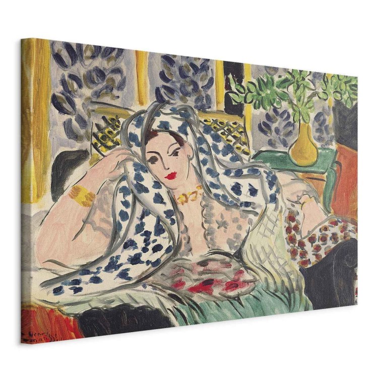 Obraz - Henri Matisse – Odaliska w Fautenuil