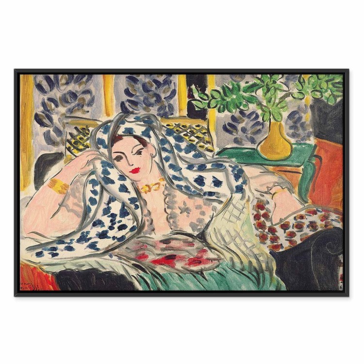 Obraz - Henri Matisse – Odaliska w Fautenuil