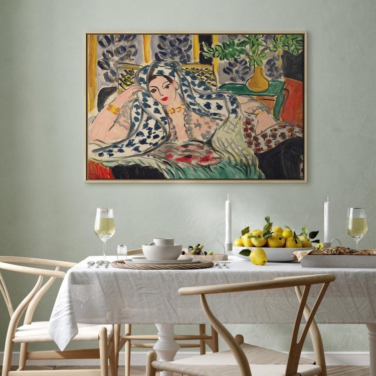 Obraz - Henri Matisse – Odaliska w Fautenuil
