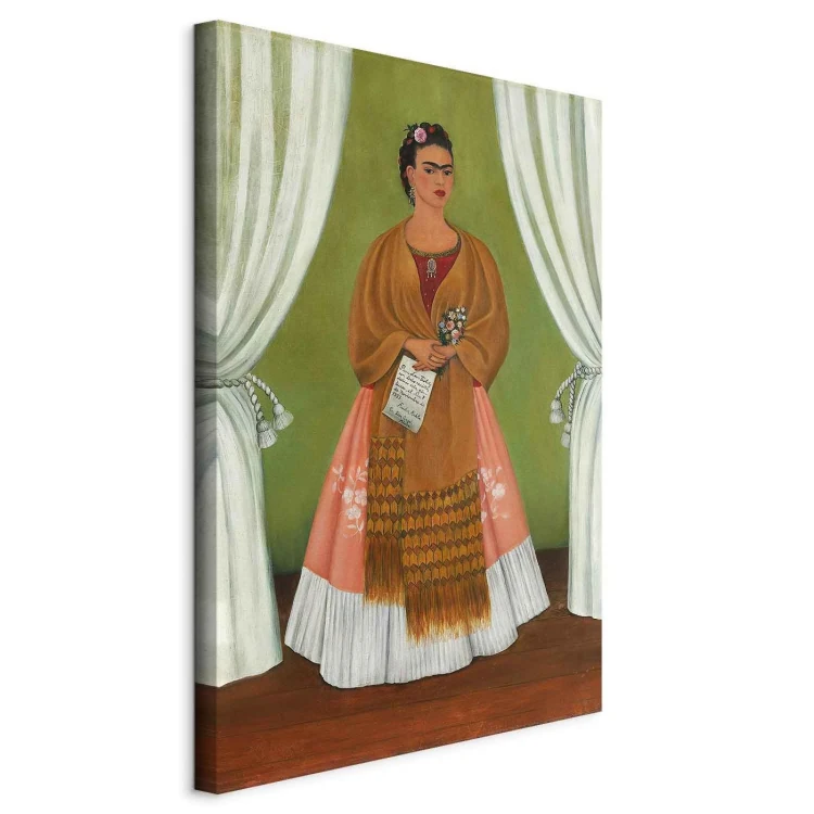 Obraz - Frida Kahlo – Autoportret dedykowany Leonowi Trotskiemu