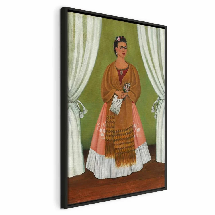 Obraz - Frida Kahlo – Autoportret dedykowany Leonowi Trotskiemu