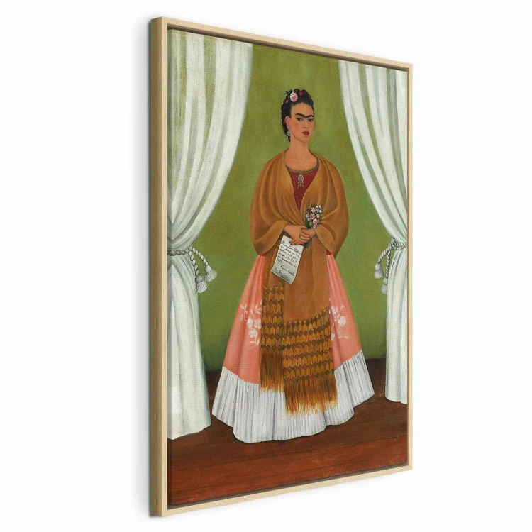 Obraz - Frida Kahlo – Autoportret dedykowany Leonowi Trotskiemu