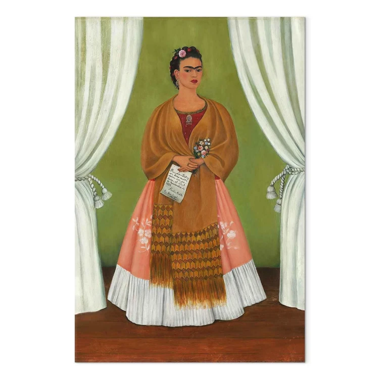 Obraz - Frida Kahlo – Autoportret dedykowany Leonowi Trotskiemu