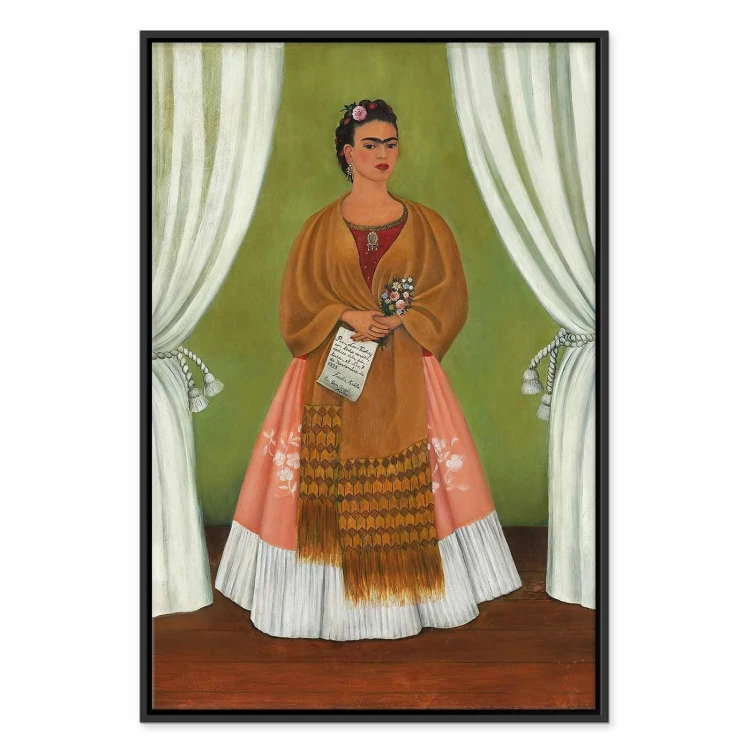 Obraz - Frida Kahlo – Autoportret dedykowany Leonowi Trotskiemu