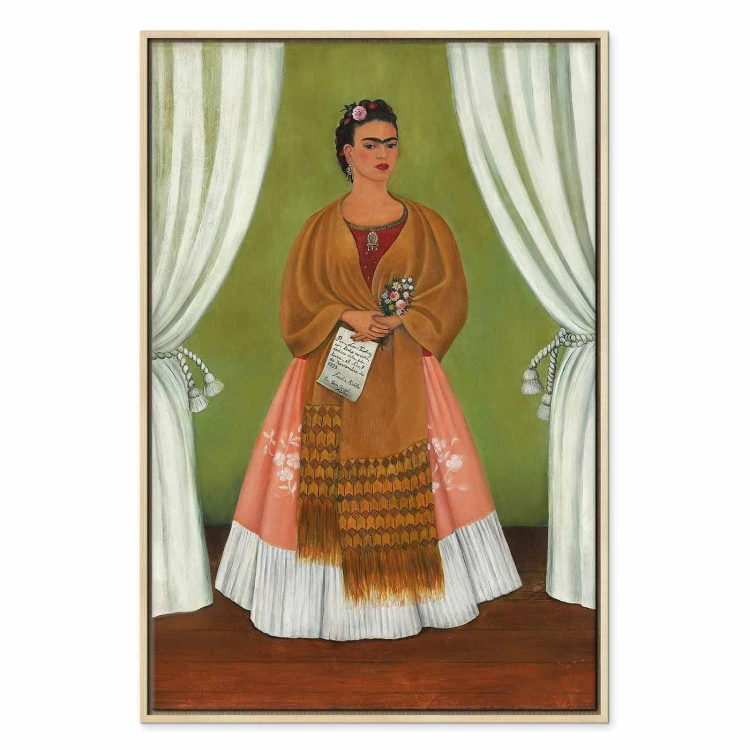 Obraz - Frida Kahlo – Autoportret dedykowany Leonowi Trotskiemu