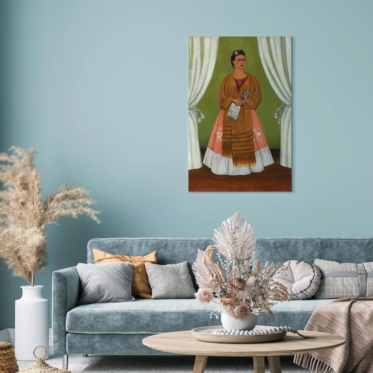 Obraz - Frida Kahlo – Autoportret dedykowany Leonowi Trotskiemu