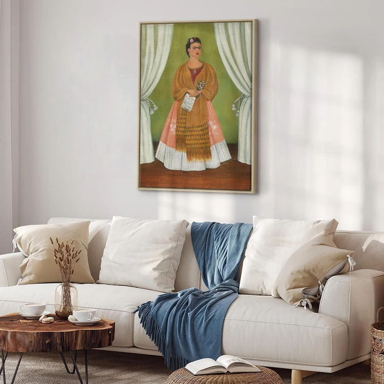 Obraz - Frida Kahlo – Autoportret dedykowany Leonowi Trotskiemu