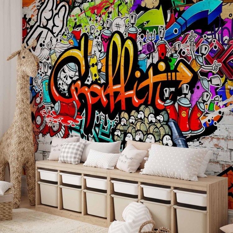Fototapeta - Kolorowe graffiti