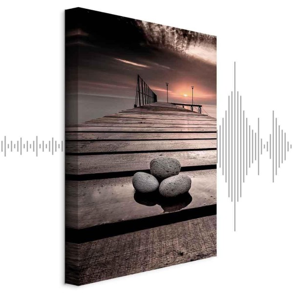 Obraz - Wrześniowy zachód słońca (1-częściowy) pionowy